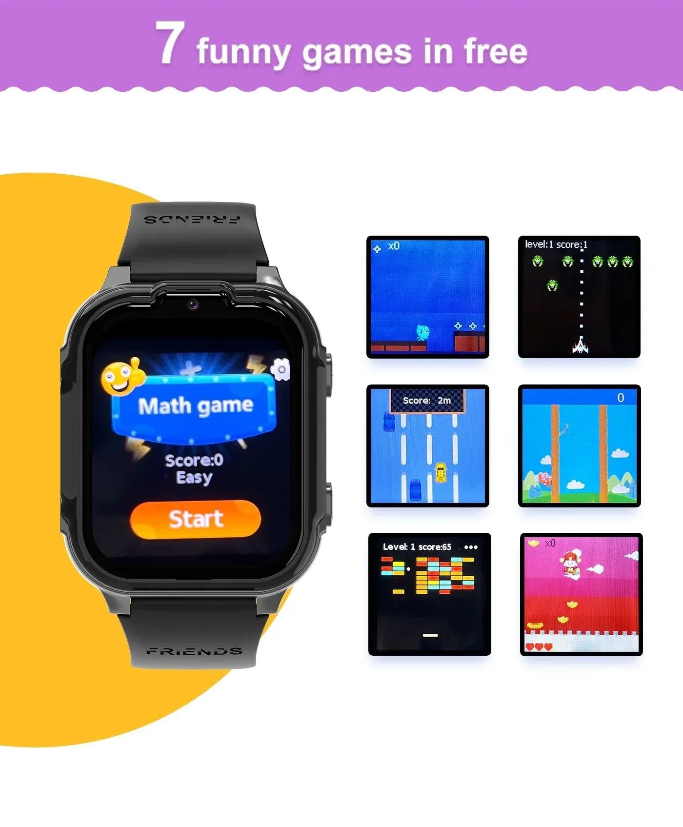 Full Netcom DH20 Children's Smart Watch 4G Video Call Positioning Card Student Phone Watch