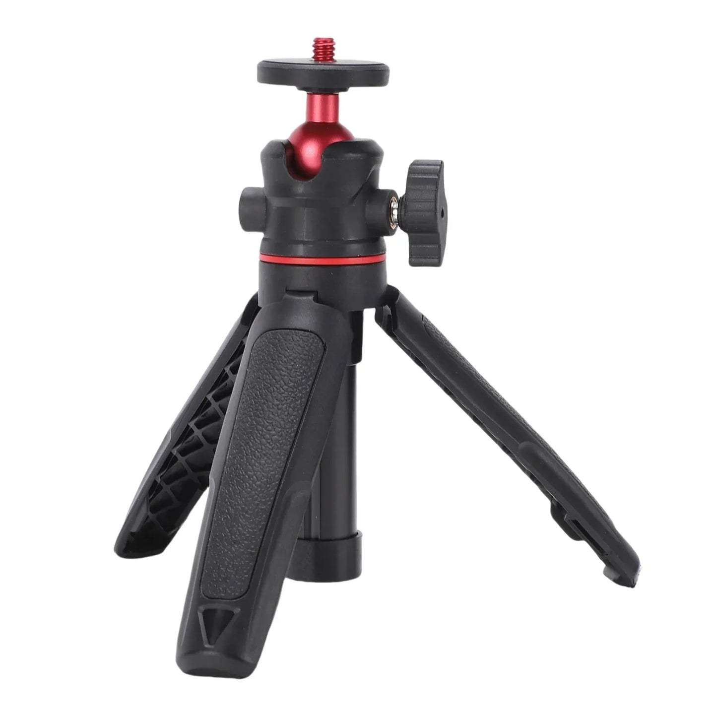 Desktop Camera Tripod with 360 Degree Rotating Ball Head Extendable Portable Selfie Stick Tripod for Smartphone Action Cameras