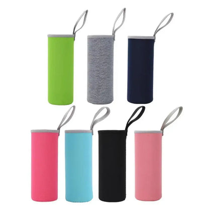 High Quality Portable Water Bottle Cover Anti-fall Neoprene Water Bottle Case Creative Elastic Vacuum Cup Sleeve Outdoor
