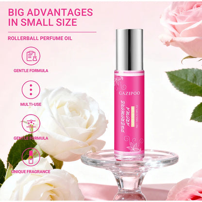 Pheromones Perfume For Women To Attract Men,Long Lasting Roll On Scent,Fruity Floral Eau De Parfum,Jasmine/Violet/Musk Fragrance