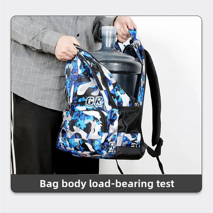 Camouflage printed school backpacks for teenage boys and girls Men's large capacity backpack computer bag student schoo bags