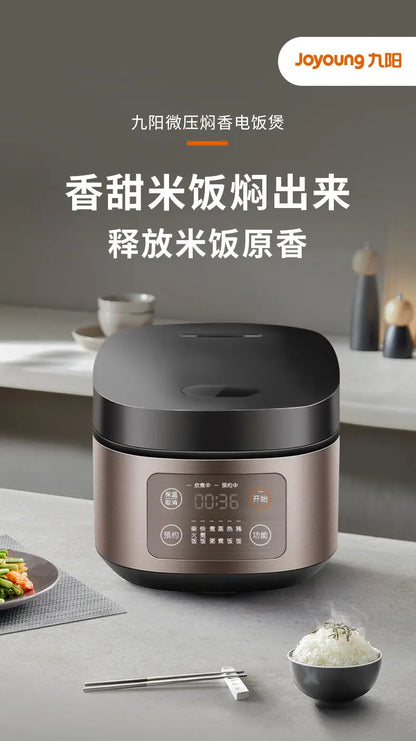 Electric rice cooker, fully automatic, household smart rice cooker, multi-functional non-stick steaming cooking fast cooking.