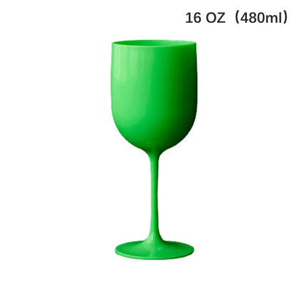 Reusable Champagne Flutes Glasses PP Plastic Wine Glasses Dishwasher-safe Champagne Glass Wine Party Supplies