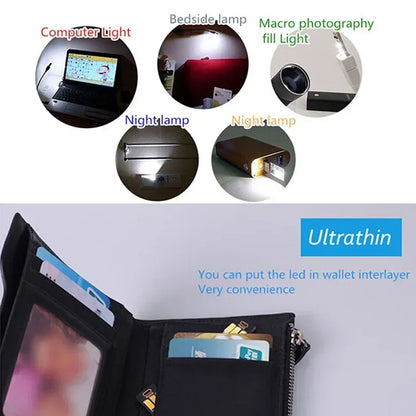 Portable Mini 5730 USB LED Light 5V Touch Sensor Dimmable Night Light for Power Bank Computer Laptop PC Book Reading Table Lamp