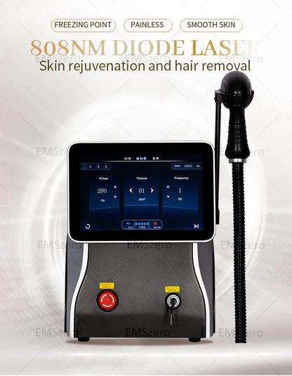 3500W Freezing Point Private Parts Body Face 808nm Diode Laser Hair Removal Machine Multifunction Permanent Painless Epilator