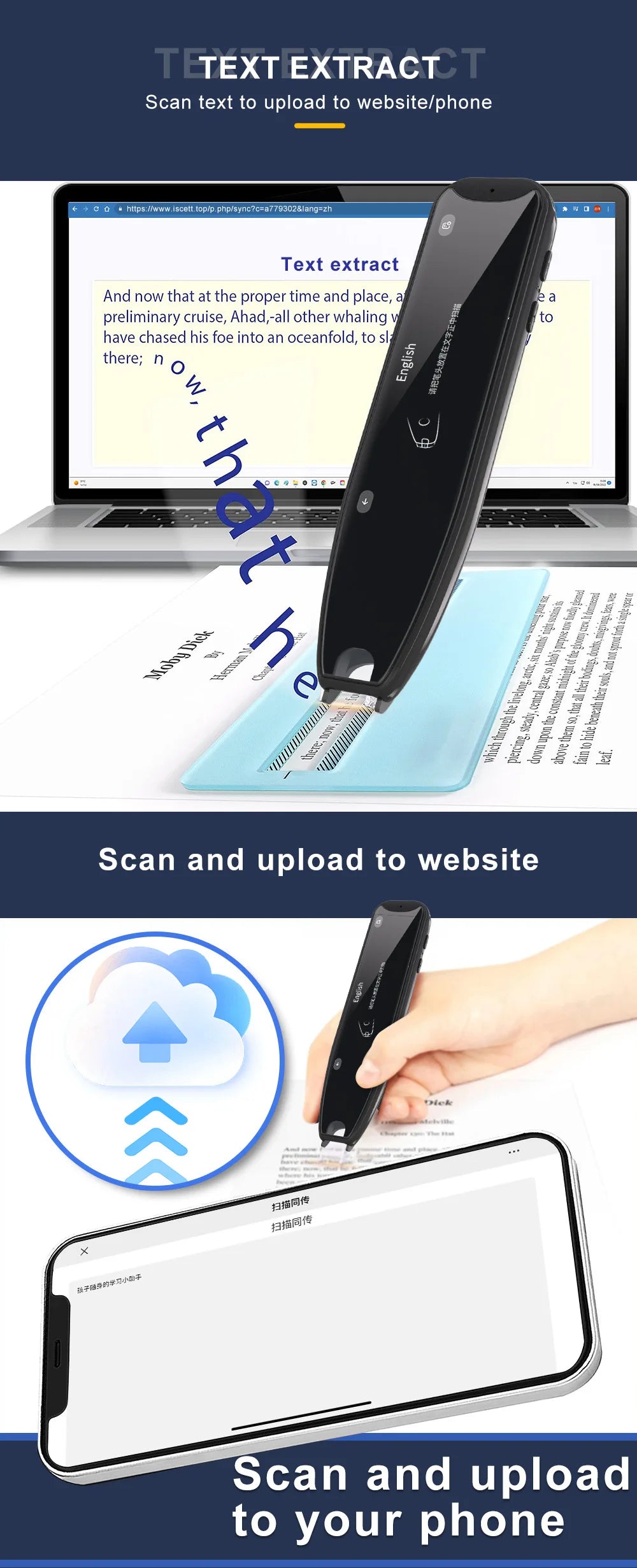 New MD22 Voice Translator Offline Scan Translation Pen  134 Voice Translation 9 OfflineTranslation Business Scanning Reading Pen