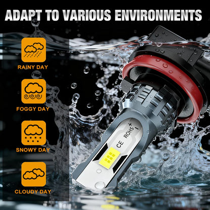 H8 H11 LED Headlights Canbus H7 9005 HB3 9006 HB4 Fog Light Bulb 30000LM 5500K LED Daytime Car Lamp for Auto 12V Headlamp