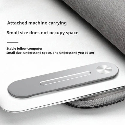 Laptop Side Phone Holder Mount Magnetic Adjustable Phone Stand Folding Monitor Expansion Phone Holder