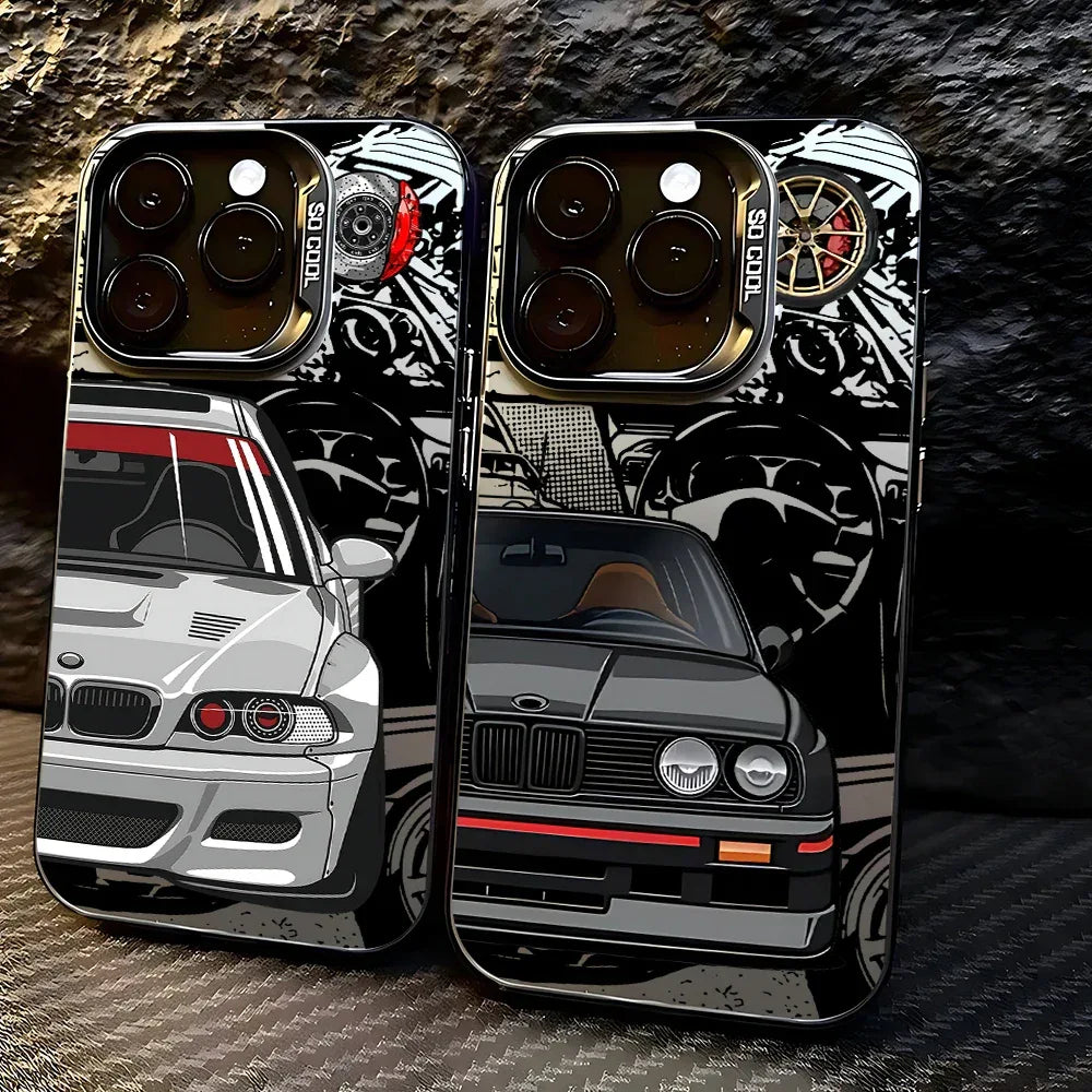 Modified JDM Racing Calipers Phone Case for Oppo Reno14 Reno13 Reno12 Reno11 Reno10 8 7 6 5 Z F T Pro Plus 4 5G Matte Back Cover