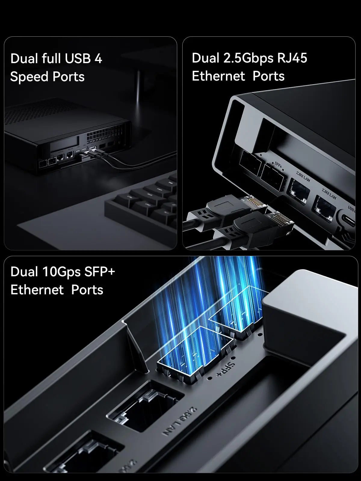 MINISFORUM Mini PC MS-01 Intel Core i9 Intel 13th Gen Window 11 Mini Computer DDR5 5200Mhz 10 Gigabit Ethernet WIFI 6E Mini PC