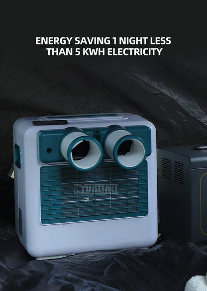 220V Mobile Air Conditioning Machine Free Installation Air Conditioner Small Camping Climatisation Cooling Machine