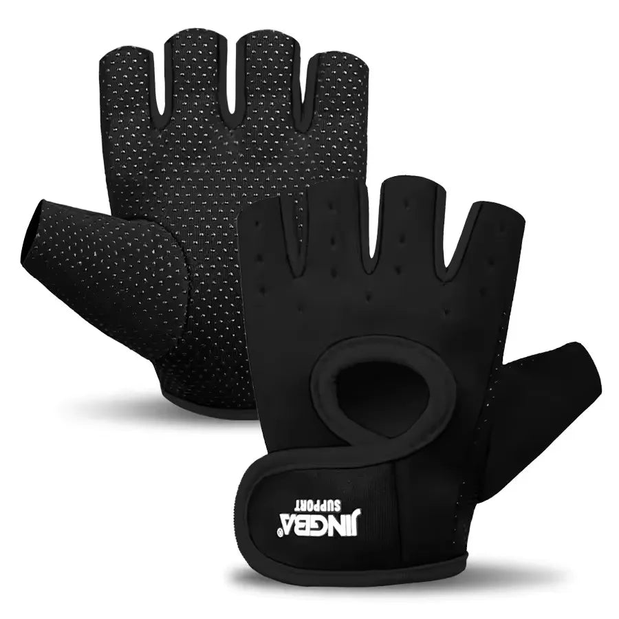 Unisex Gym Workout Gloves for Weight Lifting Fitness Body Building Sports Training Cycling Exercise - Durable Protection Grip