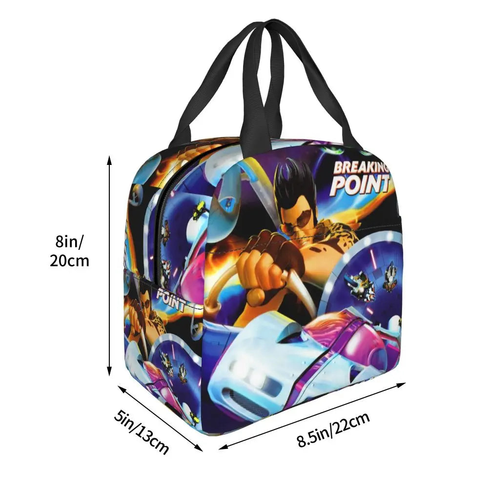 Custom Hot Wheels For Fans Thermal Insulated Lunch Bag Cartoon Sport Car Portable Lunch Container Travel Multifunction Food Box