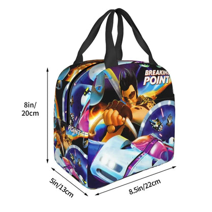 Custom Hot Wheels For Fans Thermal Insulated Lunch Bag Cartoon Sport Car Portable Lunch Container Travel Multifunction Food Box