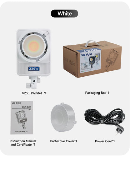 Miaotu RGB Photography Light G230W G330W Portable LED Video Lamp 2800K-6500K Studio Live Fill Light