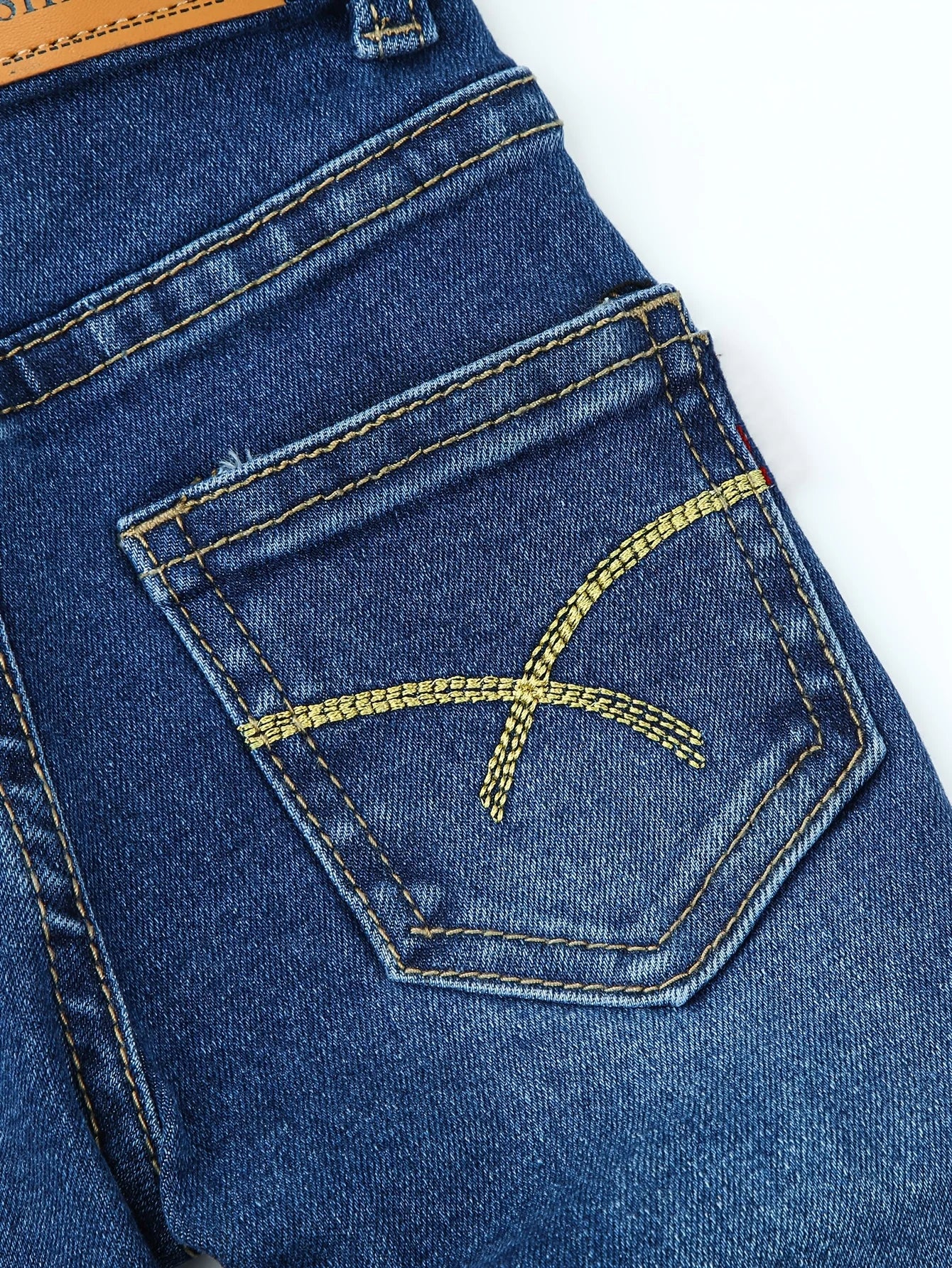 Fashion Men's Denim Pants Stretch Slim Fit Jeans Male Casual Trouser for Spring & Fall New
