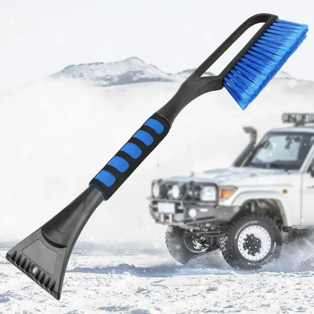 Snow Brush Ice Scrapers for Car Windshield Windows Detachable No Scratch Scraper for Ice and Snow Removal Winter with Foam Grip