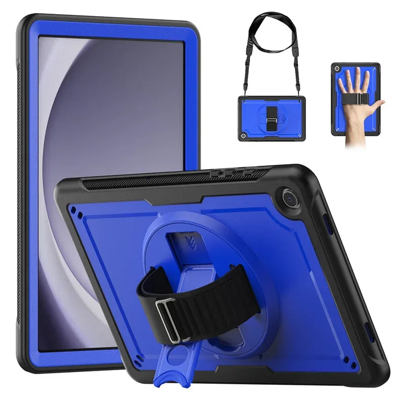 Funda For Samsung Galaxy Tab A11 A9 8.7 Plus 11 inch 2025 2023 X216B Case Shockproof Safe PC Silicon Hybrid Stand Tablet Cover