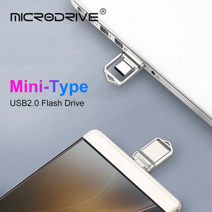 2 In1 Mini OTG Type C Pen Drive Usb2.0 Memory Stick 16GB 32GB 8GB Usb Flash Card 128GB 256GB 512GB Type-C Pendrive