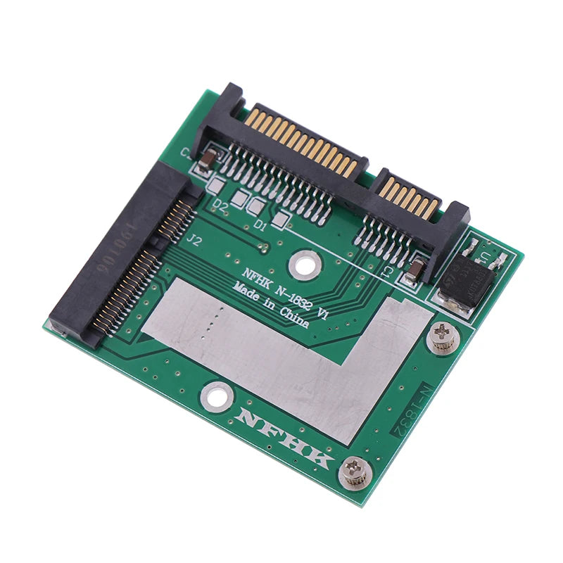 MSATA SSD to 2.5'' SATA 6.0gps module adapter converter card board mini pcie ssd
