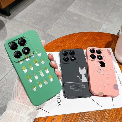 For Xiaomi 14T 14T Pro Cases Cartoon Astronaut Protective Durable Fashion Simplicity Soft Phone Cover For Xiaomi14T 14TPro Coque