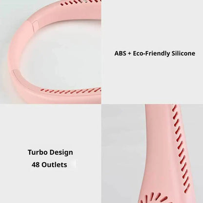 Hanging Neck Fan For Outdoor Portable Cooling Lazy Person Mini Hanging Neck Small Fan Bladeless Small Fan