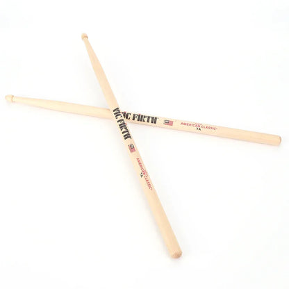 2-10PCS Drumsticks 5A/7A Drum Sticks Consistent Weight and Pitch Mallets American Hickory Drumstick for Acoustic/Electronic Drum