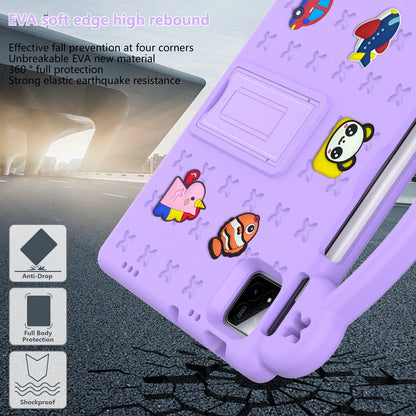 Cute Bear EVA Case For Official Xiaomi Pad 8 7 Pro 2025 11.2 Built-in Kickstand Kids Funda Cover Shockproof With Portable Holder