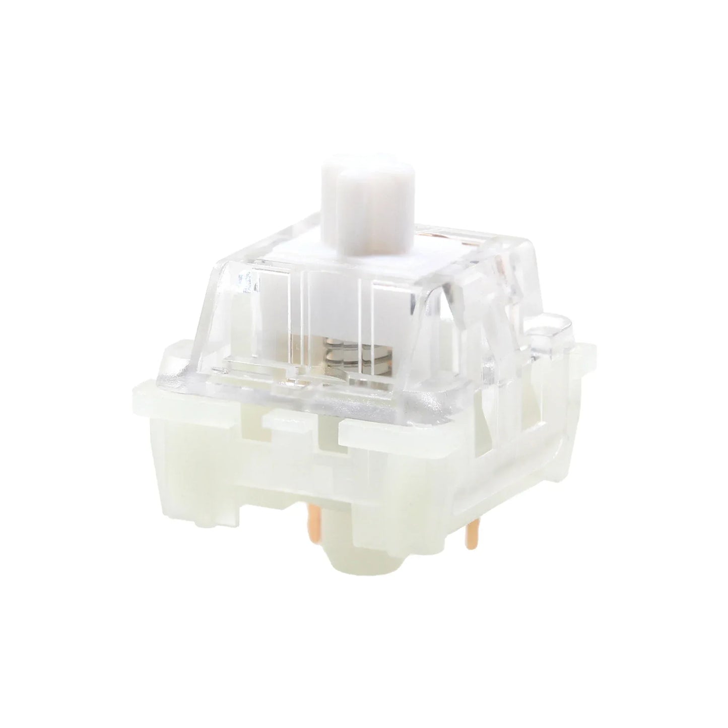 KTT Kang White V3 Switches Mechanical Keyboard Linear Switch 3 Pin Custom Cherry RGB SMD Gaming Compatible Hot Swap MX Switch