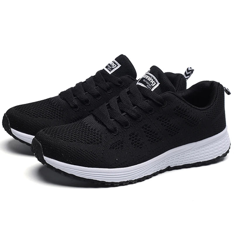 Women Sneaker Shoes Fashion Lace Up Women Sport Sneaker Plus Size Women's Sports Shoes Elegant Footwear Shoes For Ladies