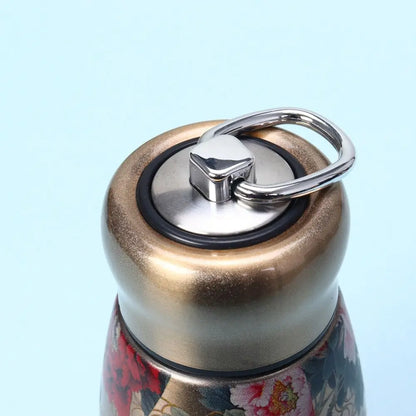 Stainless Steel Insulated Cup 300ml Portable Water Bottle Durable Leak Proof Slim Insulated Thermal Water Bottle Sports