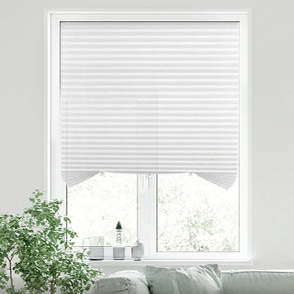 Window Shades Non-woven Fabric Pleated Zebra Blinds Roller Room Blackout Curtain For Living Room Balcony Easy Installation