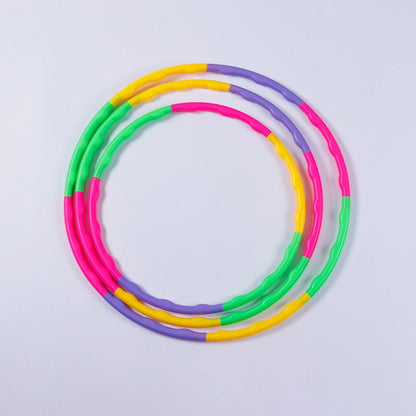 Sport Removable Color Hoop Equipment For Children Portable Exercise Plastic Fitness Training Circle Children's Best Gifts