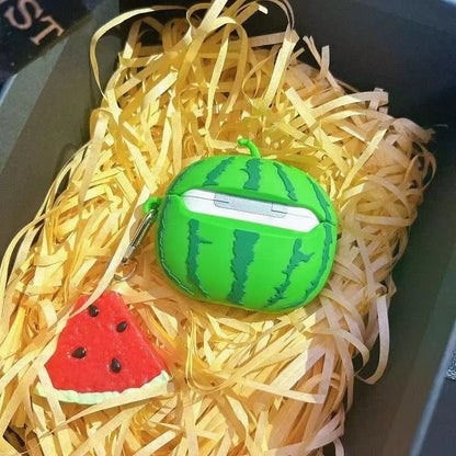 Simulation fruit 3D watermelon cute earphone cover for Huawei Freebuds Pro5 Pro4 Pro3 Pro2 4i 5i 6i 7i 4 5 FreeClip FreeClip2