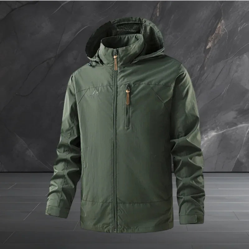 Large M-5XL Cross border Autumn/Winter Outdoor Single layer Windproof Stormtrooper Hoodie Casual Stormtrooper Sport Jacket Mount
