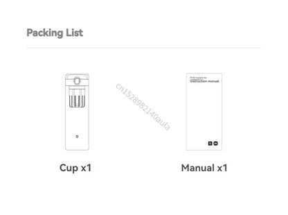 2025 Mijia Magnetic Tea Warehouse Cup Portable 800ml Tritan One-touch Pop-up Lid Water Bottle Tea Filtration Water Cup
