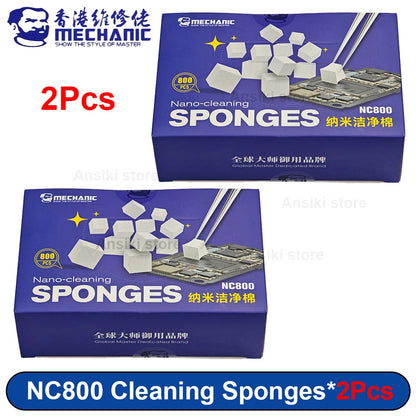 MECHANIC Nano-Cleaning Sponges Professional Electronic Cleaning Cotton for Keyboards PCB Motherboards & Precision Components