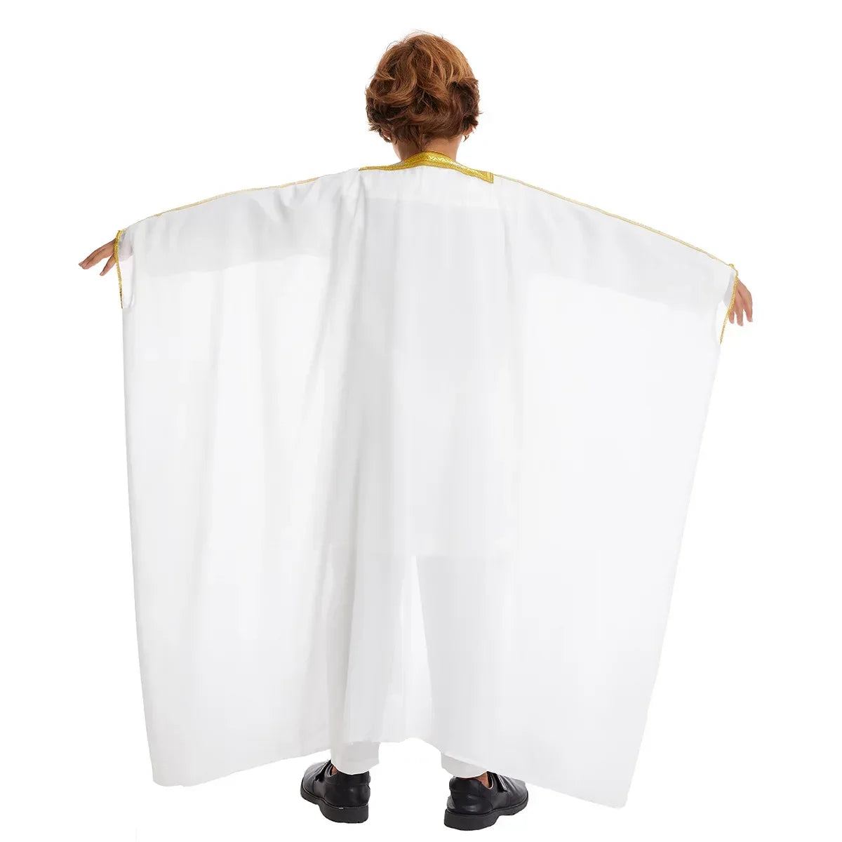 Muslim Saudi Arabian Boy Abaya Children Praying Islamic Clothing Kimono Middle Eastern Teen Dress Dubai New Fashion Classic
