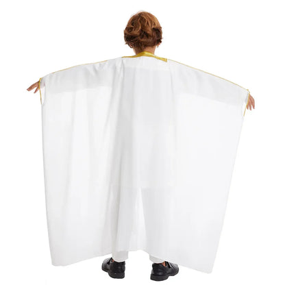Muslim Saudi Arabian Boy Abaya Children Praying Islamic Clothing Kimono Middle Eastern Teen Dress Dubai New Fashion Classic
