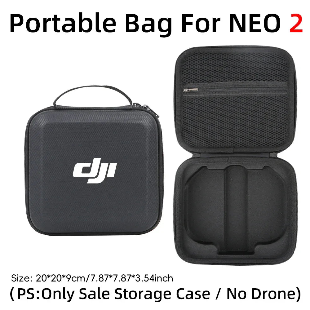 Carrying Shockproof Case For DJI NEO 2 Case Portable Storage Bag For DJI Neo 2 Drone Remote Accessories