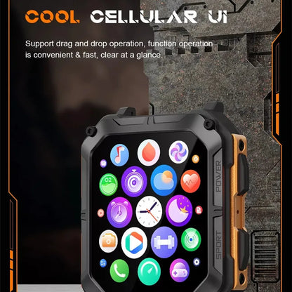 Smart Watch C20 PRO 1.83 Inch Men Music BT Call Outdoor Sports Fitness Tracker Heart Rate Blood Pressure Smartwatch