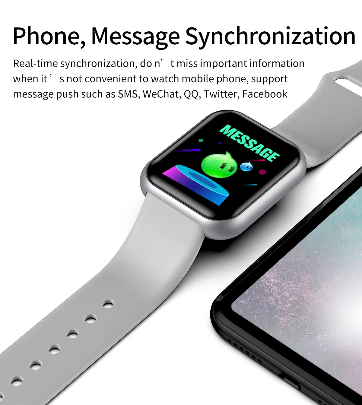 D20 Smart Watch for Men Women Sport Fitness Tracker Pedometer Smartwatch Y68 Digit Wristwatch 20 Pieces