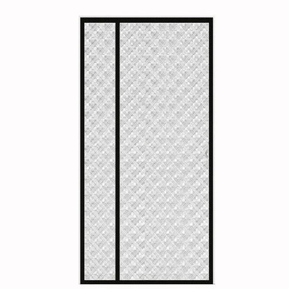 Customizable winter side opening warm cotton door curtain for wind and cold protection, double-layer thick warm blackout curtain