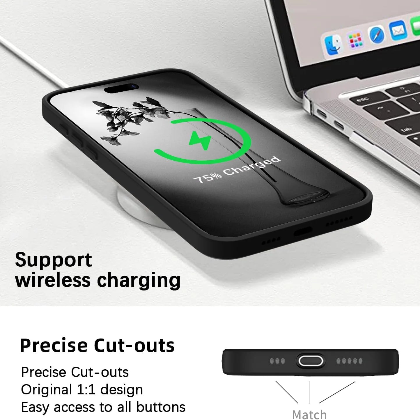 Liquid Silicone Case for iPhone 17 16 15 14 13 12 11 Pro Max 12 Mini iPhone 16 Plus 16e 17 Air Soft Protective Anti-drop Cover
