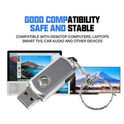 High Speed USB Flash Drive 32GB 64GB 128GB 16GB 8GB 4GB Pendrive 256gb 128gb 64gb Pen Drive 2.0 Memory Stick USB Disk on Key