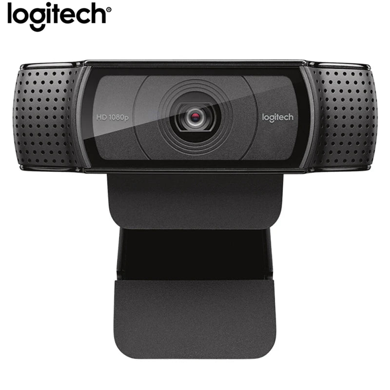 Logitech C920e HD Pro Webcam Widescreen Video Chat Recording USB Smart 1080p Web Camera For Computer C920 Upgrade Version CMOS