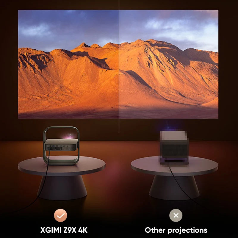 XGIMI Z9X 4K Laser Projector 1500 CVIA Brightness 0.98-1.3:1 Optical Zoom Harman Kardon Audio Smart Home Theater Gaming Beamer