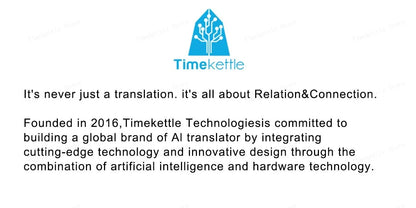 Timekettle Fluentalk T1 Portable Language AI Translator Photo/Offline/Online Smart Realtime Translation For Foreign Travel Study