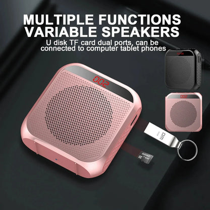 Megaphone Bullhorn Portable Audio Amplifier With Microphone Loudspeaker Shop Voice Sound For Teacher Amplified Megafon