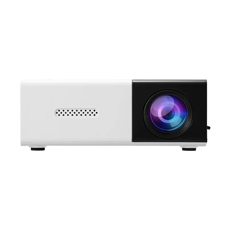 Compact Mini Projector, 320*240 Native Supporting 1080P USB Connectivity, Remote Included | Works with Smartphones, Tablets